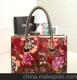 2013新款潮流百搭印花時尚女包批發油花手提包單肩斜跨包廠家直銷