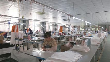 鹽城市阜寧縣企業產銷兩旺 產業民生實現良性互動